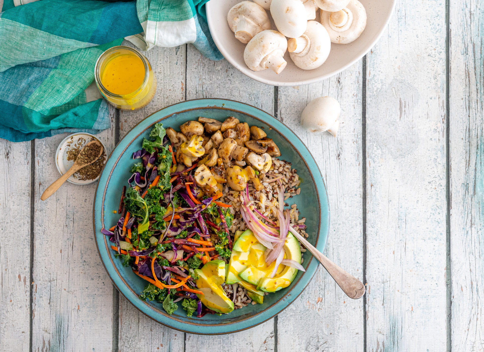 Super-Mushroom Bowls